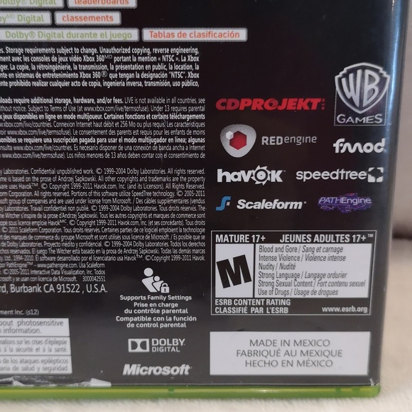 The Witcher 2 Assassins of Kings, enhanced édition, Xbox 360 - Picture 4 of 8